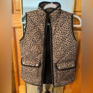 J crew puffer vest XXS